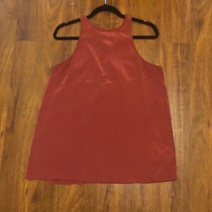 Rust Racer back tunic